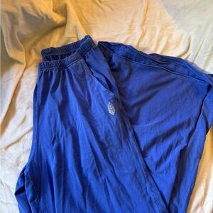 Free People Movement wide leg Blue Jogger Pants